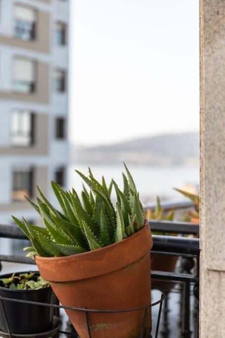 Bonito Piso Con Vistas, Centrico, Acogedor Apartamento Vigo Exterior foto