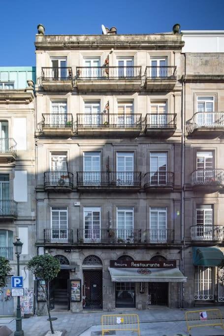 Bonito Piso Con Vistas, Centrico, Acogedor Apartamento Vigo Exterior foto