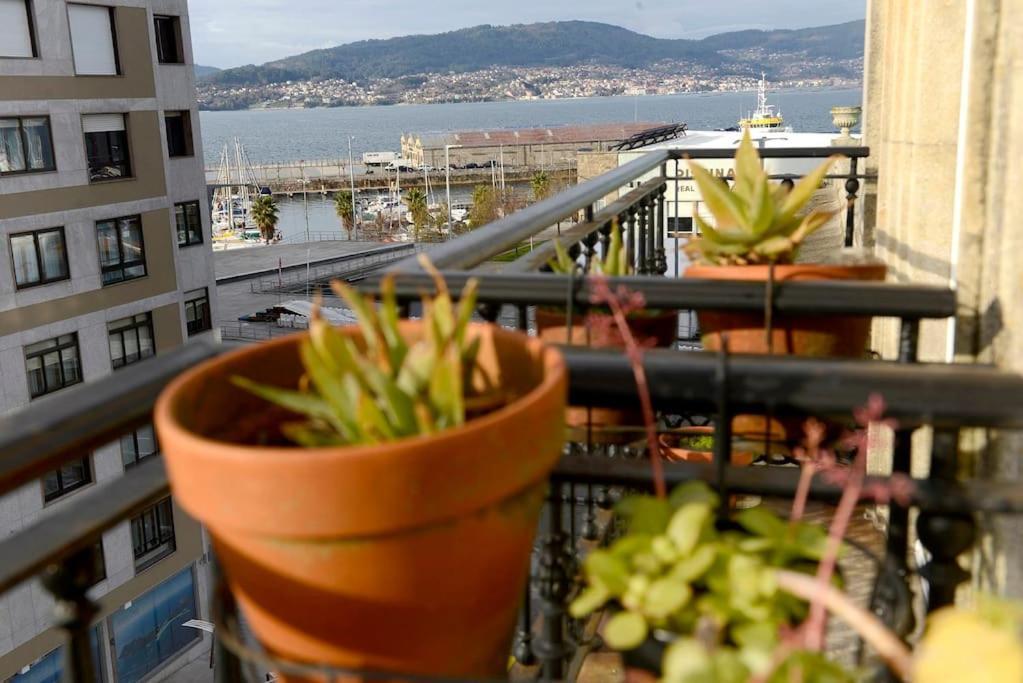 Bonito Piso Con Vistas, Centrico, Acogedor Apartamento Vigo Exterior foto