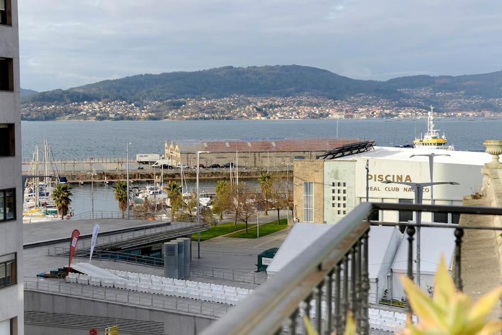 Bonito Piso Con Vistas, Centrico, Acogedor Apartamento Vigo Exterior foto
